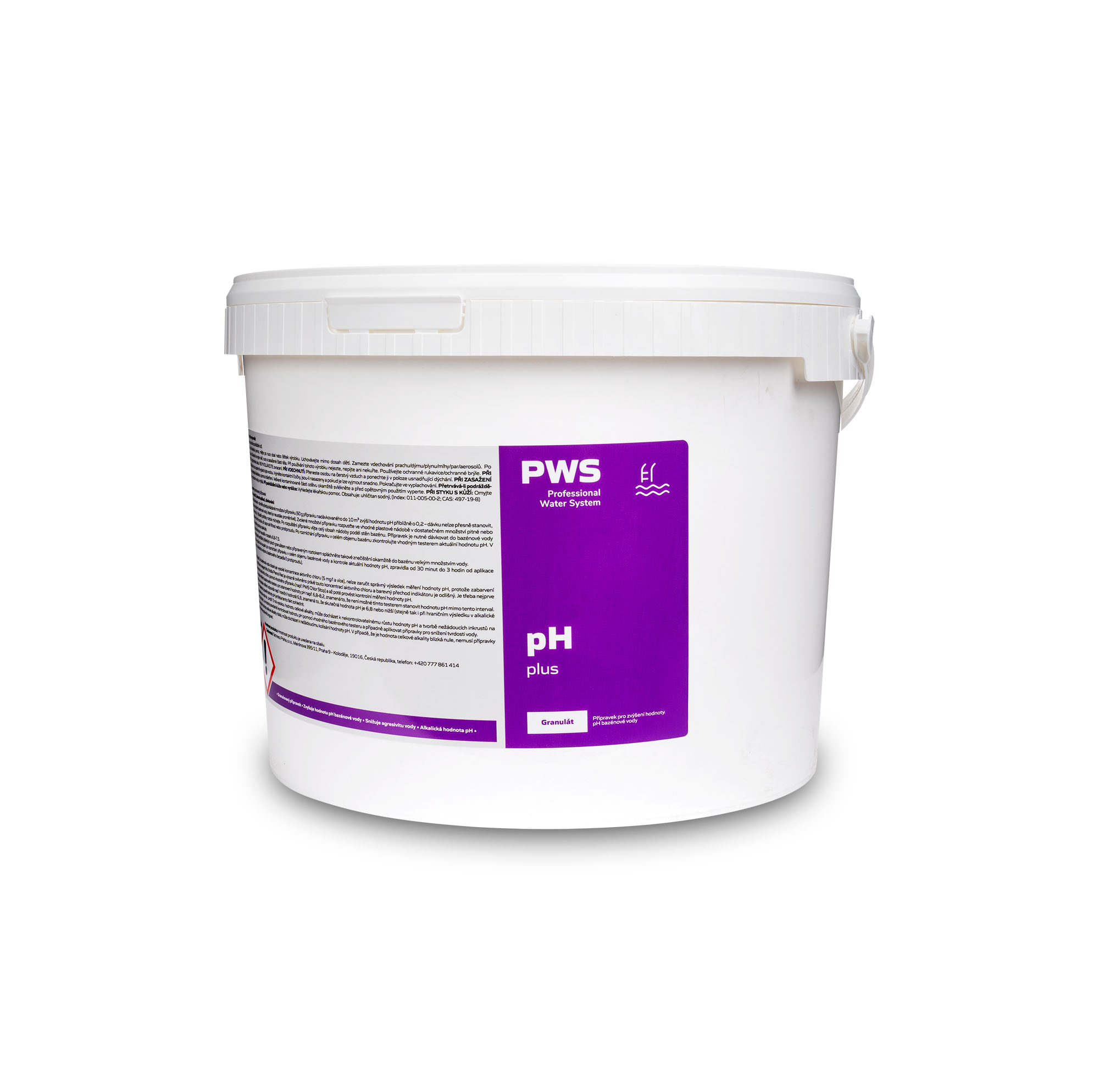 Levně PWS - Professional Water System pH plus 10kg pro úpravu pH vody