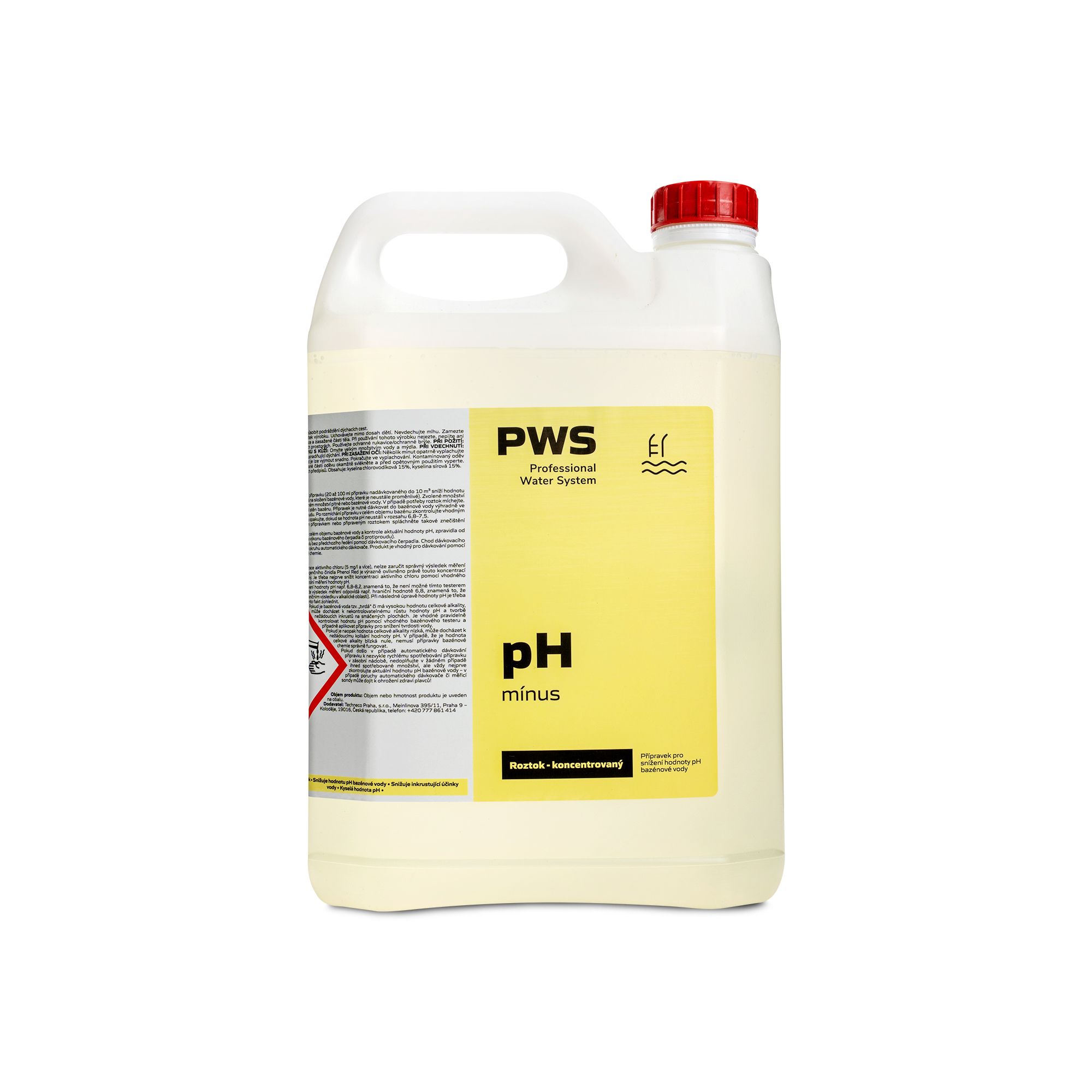 Levně PWS - Professional Water System pH mínus 5l kapalný ADR