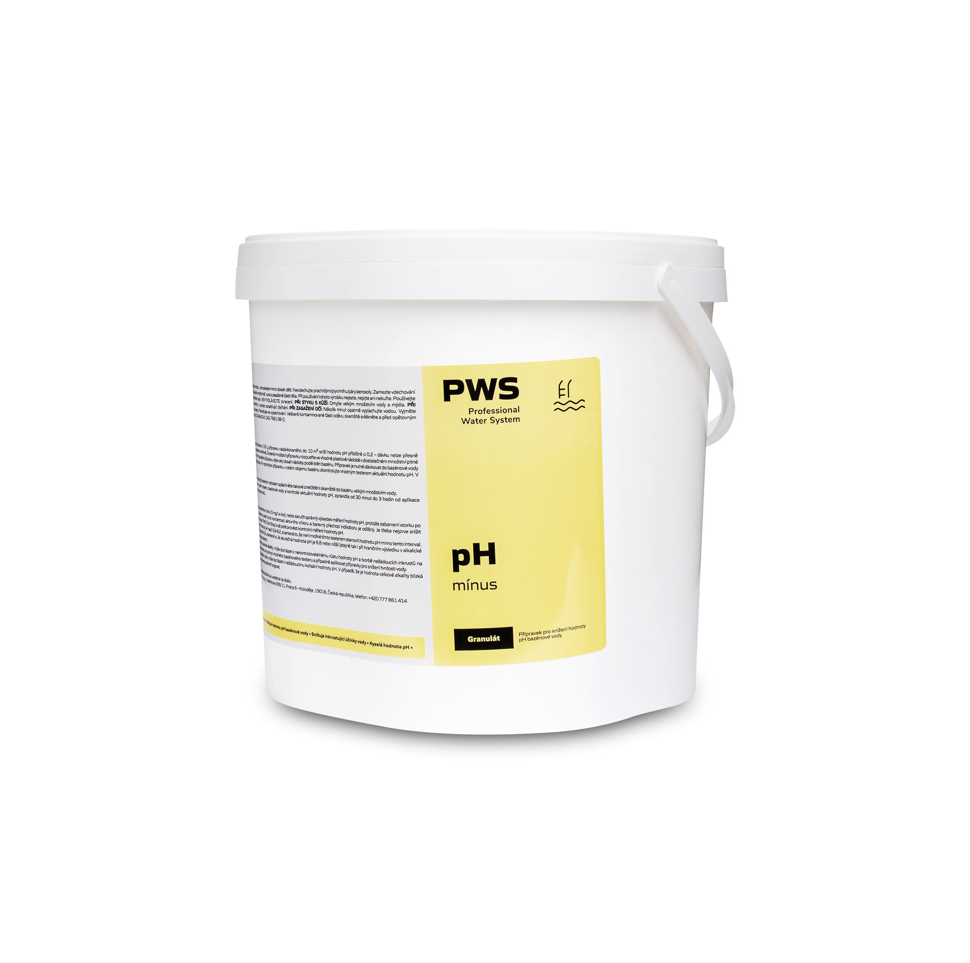 Levně PWS - Professional Water System pH minus 4,5kg pro úpravu pH vody