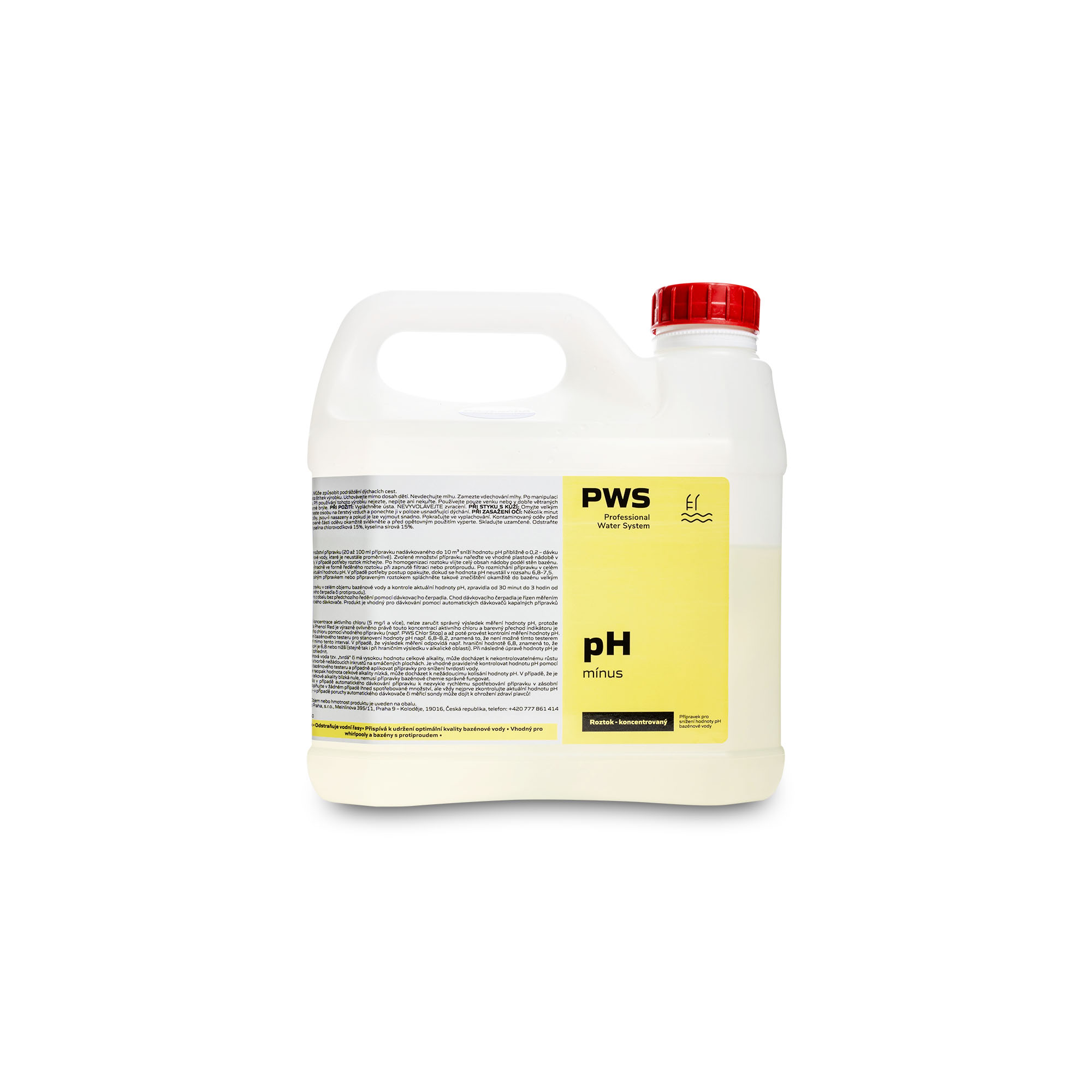 Levně PWS - Professional Water System pH mínus 2l kapalný ADR