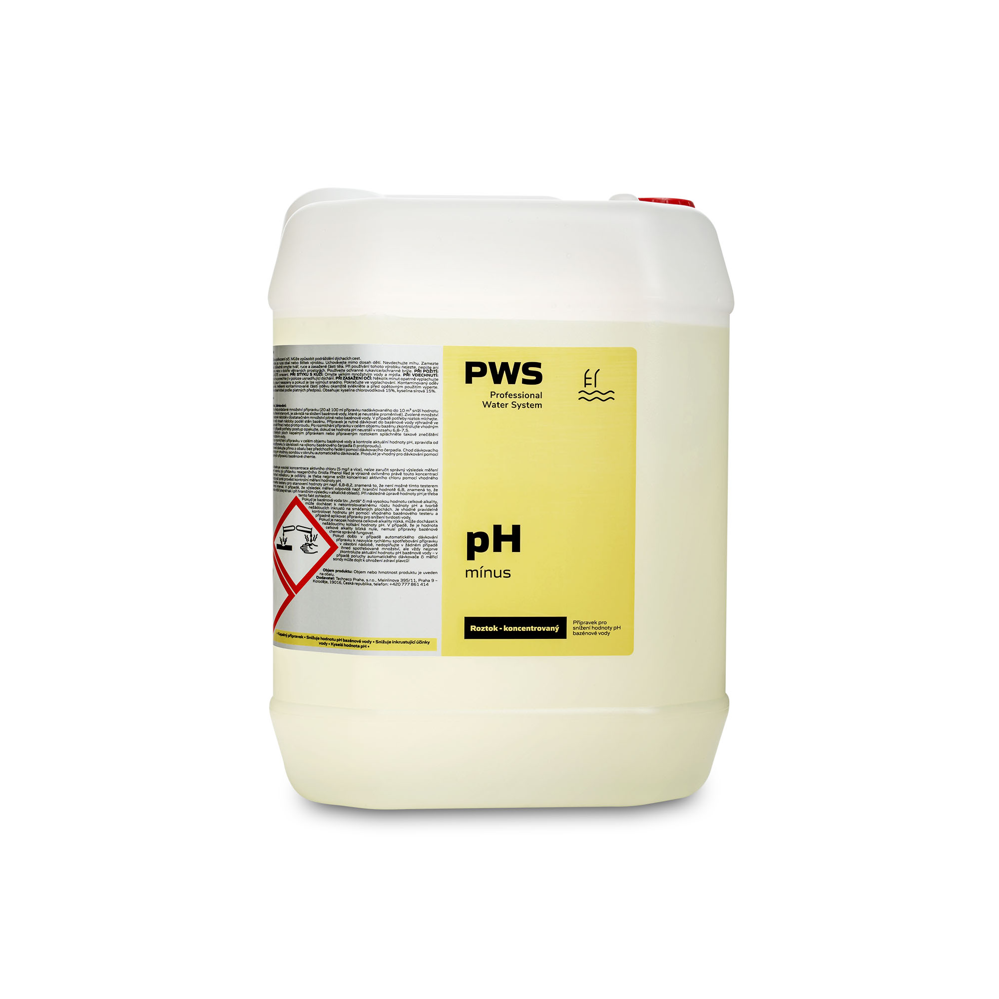 Levně PWS - Professional Water System pH mínus 10l kapalný ADR
