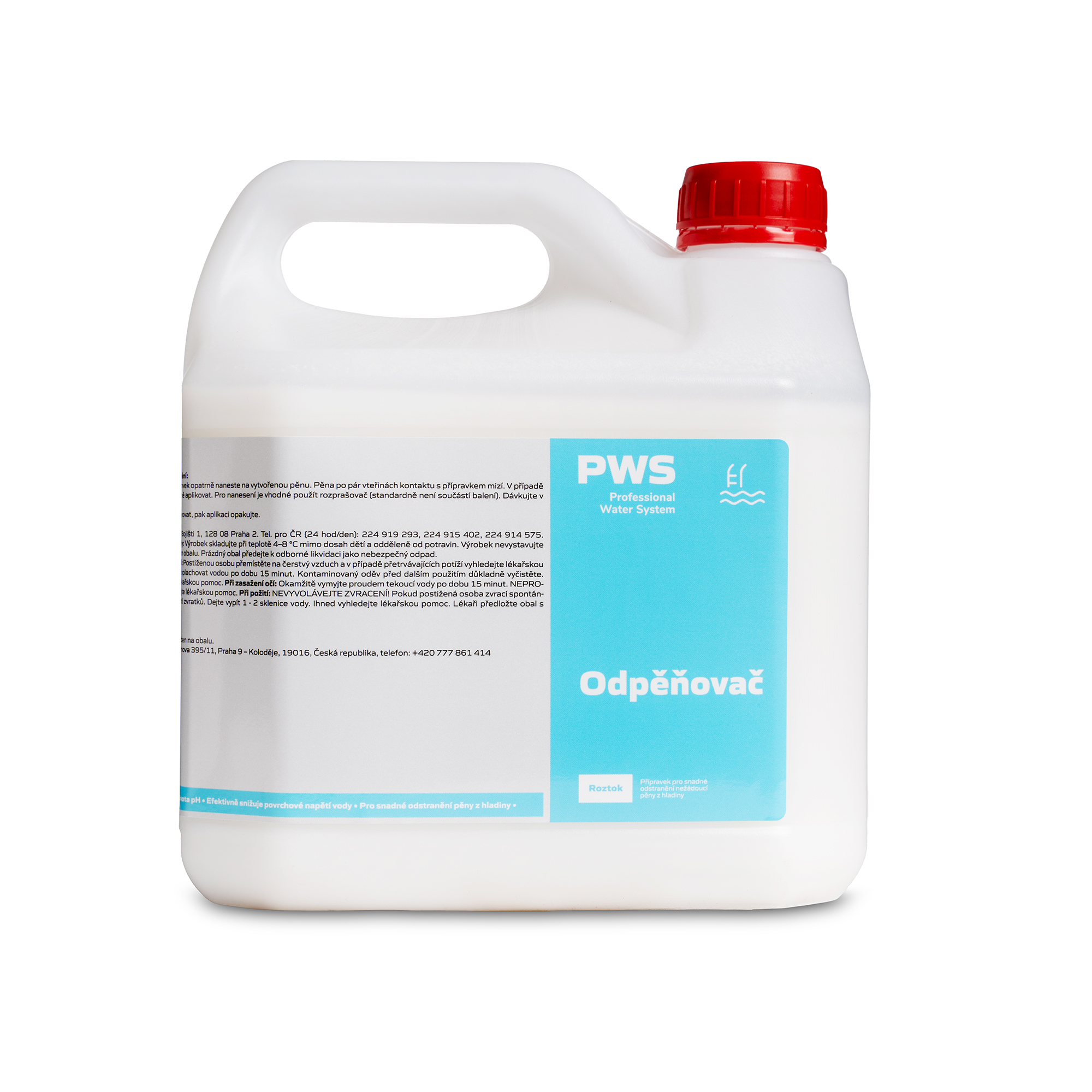 PWS - Professional Water System Odpěňovač 3l