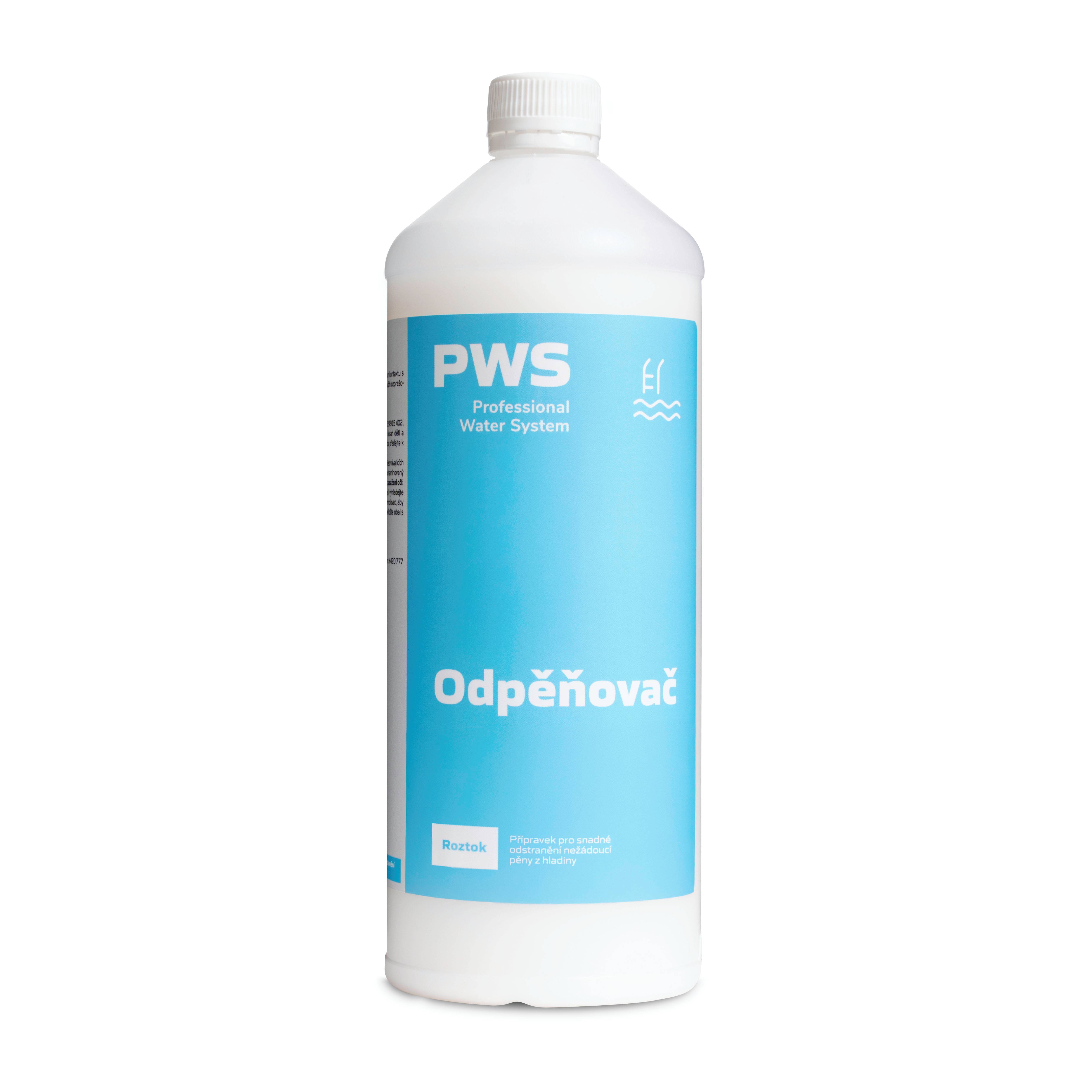 PWS - Professional Water System Odpěňovač 1l