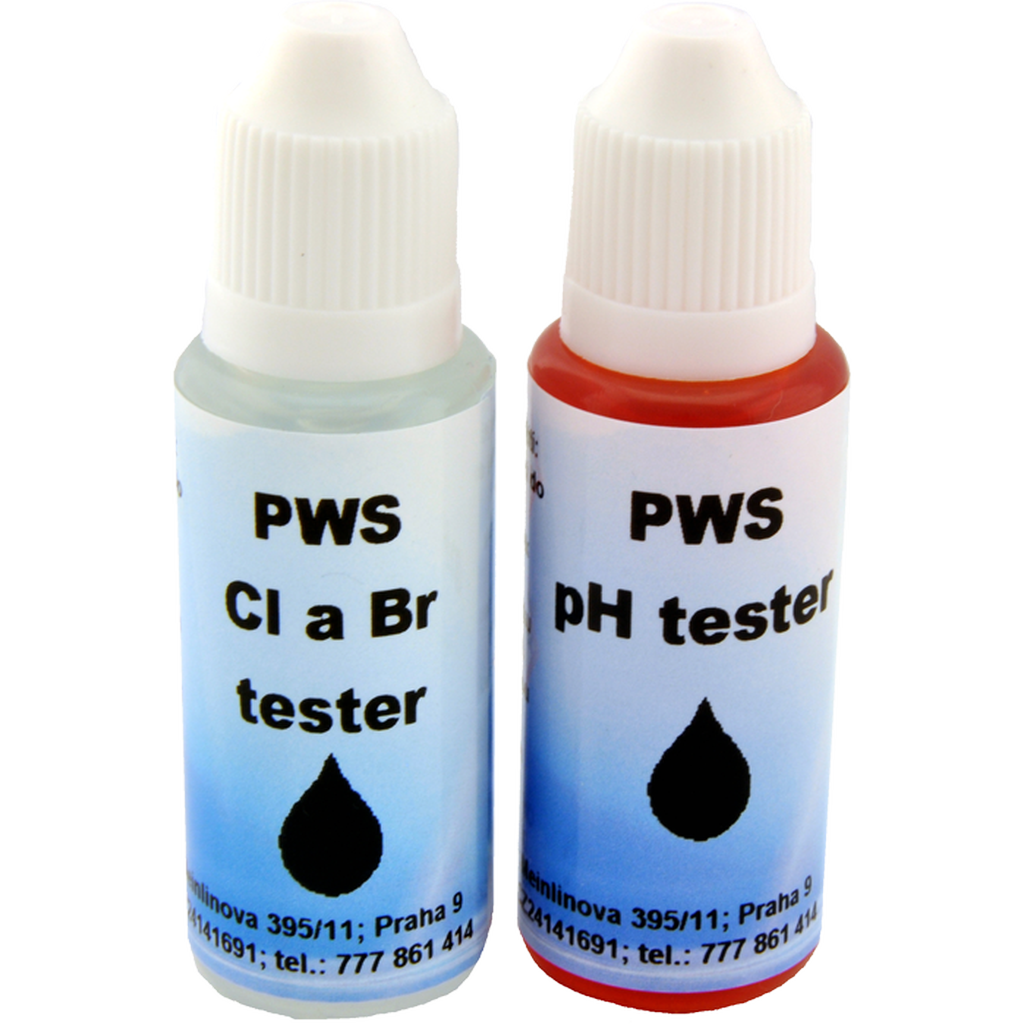 PWS - Professional Water System Náhradní náplně k testeru pH a Cl