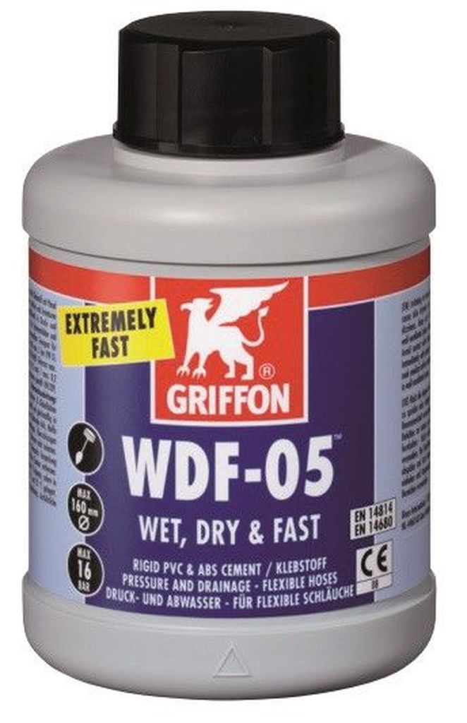Levně Henkel Lepidlo PVC GRIFFON WDF-05 rychloschnoucí - 500 ml