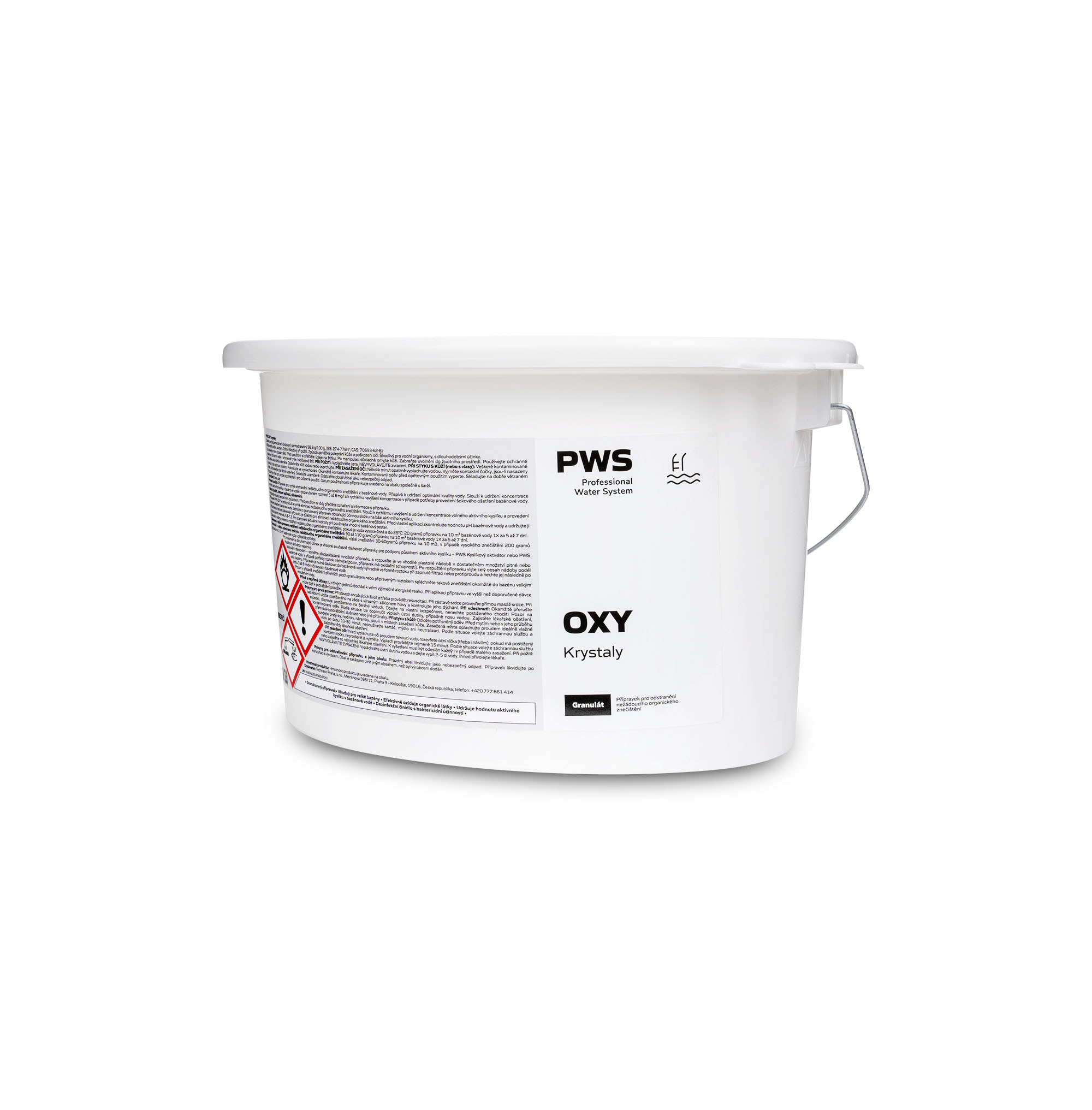 PWS - Professional Water System Kyslíkový granulát OXI 5kg