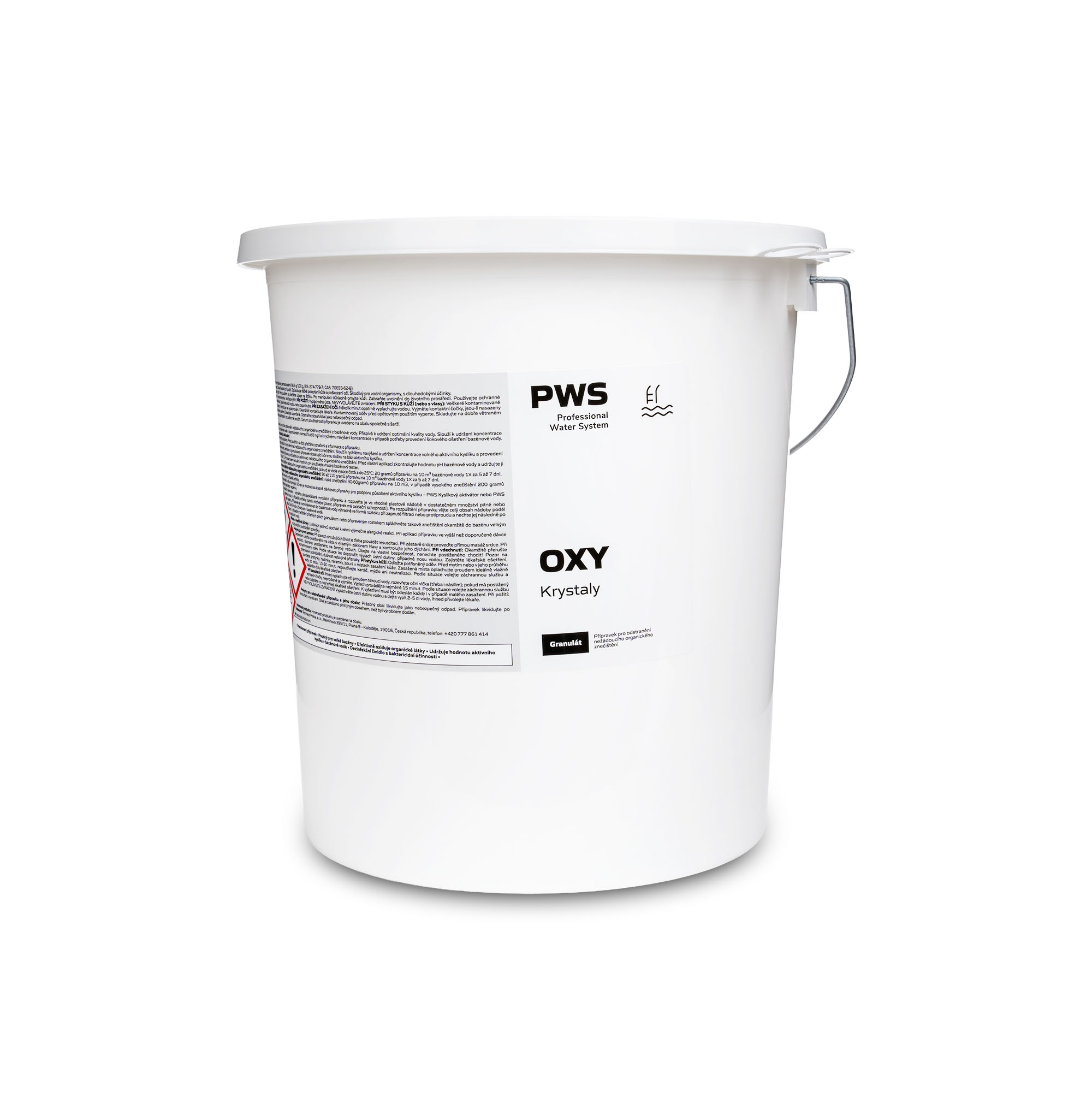 PWS - Professional Water System Kyslíkový granulát OXI 10kg
