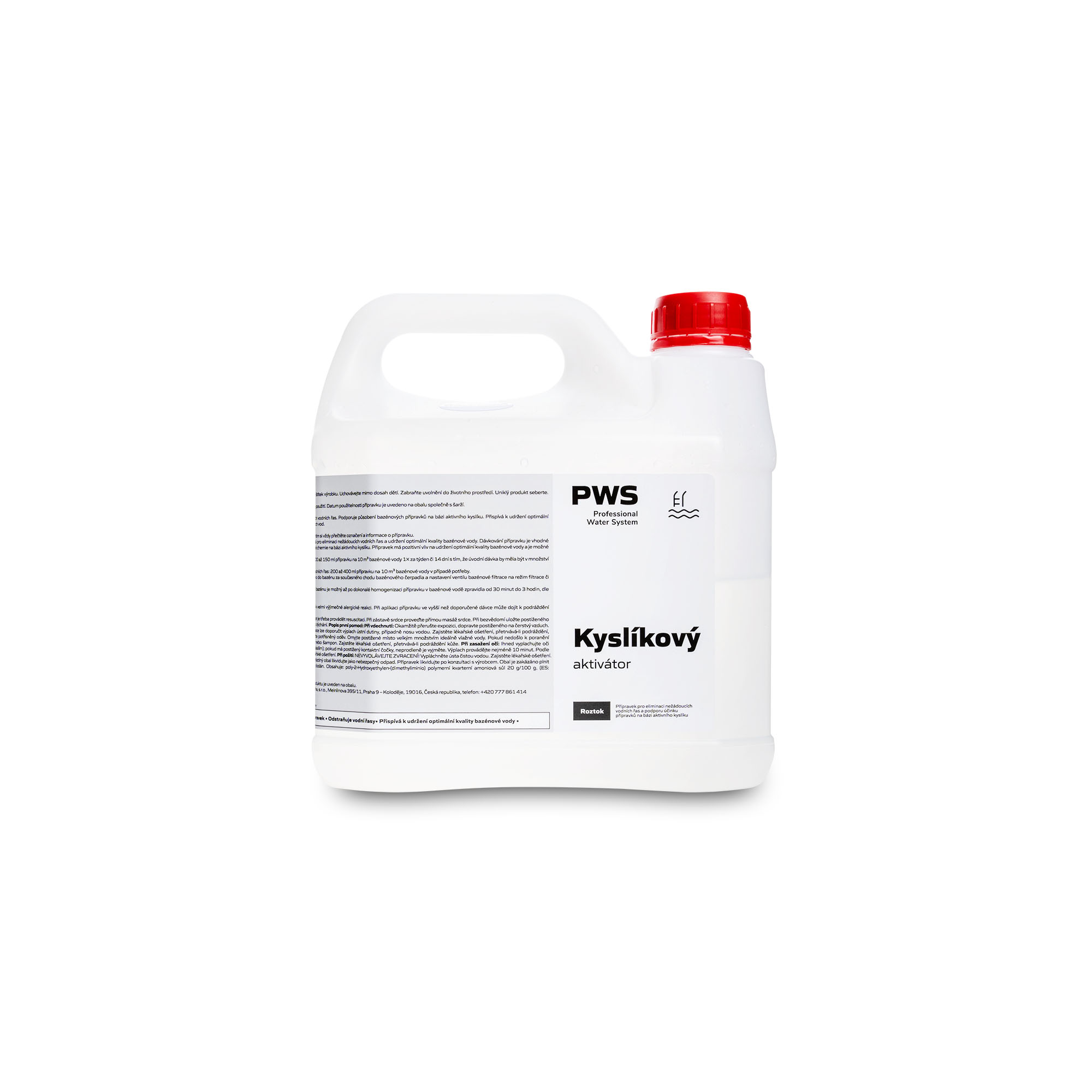 PWS - Professional Water System Kyslíkový aktivátor 2l