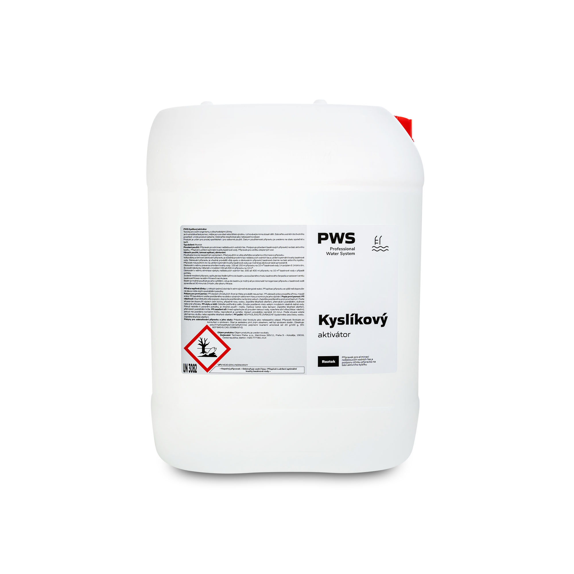 PWS - Professional Water System Kyslíkový aktivátor 10l ADR