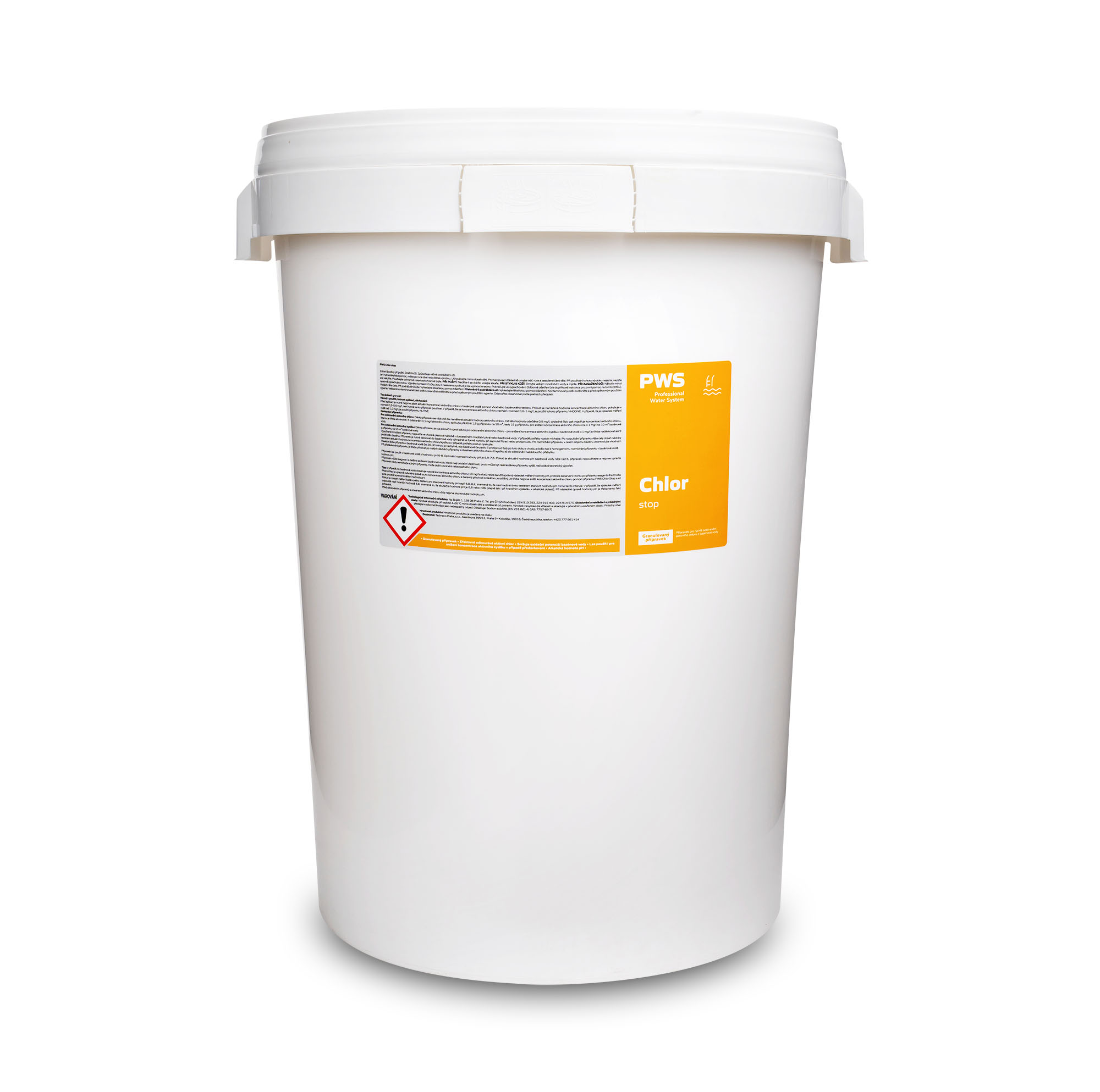 Levně PWS - Professional Water System Chlor Stop 45kg ADR