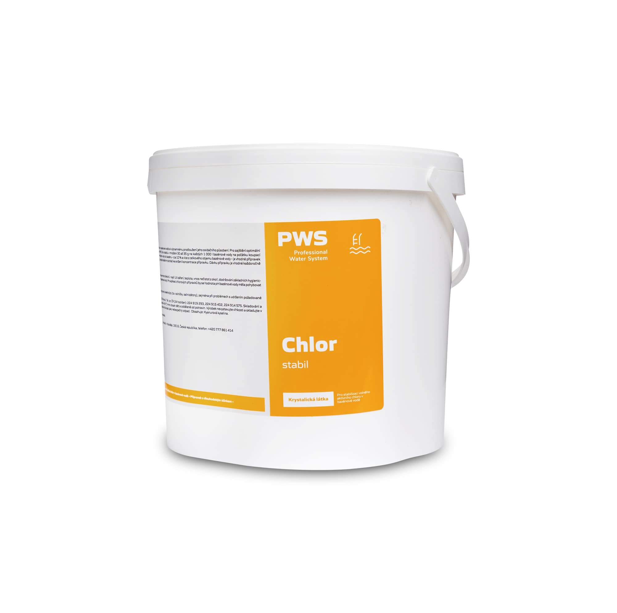 Levně PWS - Professional Water System Chlor stabil pro stabilizaci chloru v bazénu 5 kg
