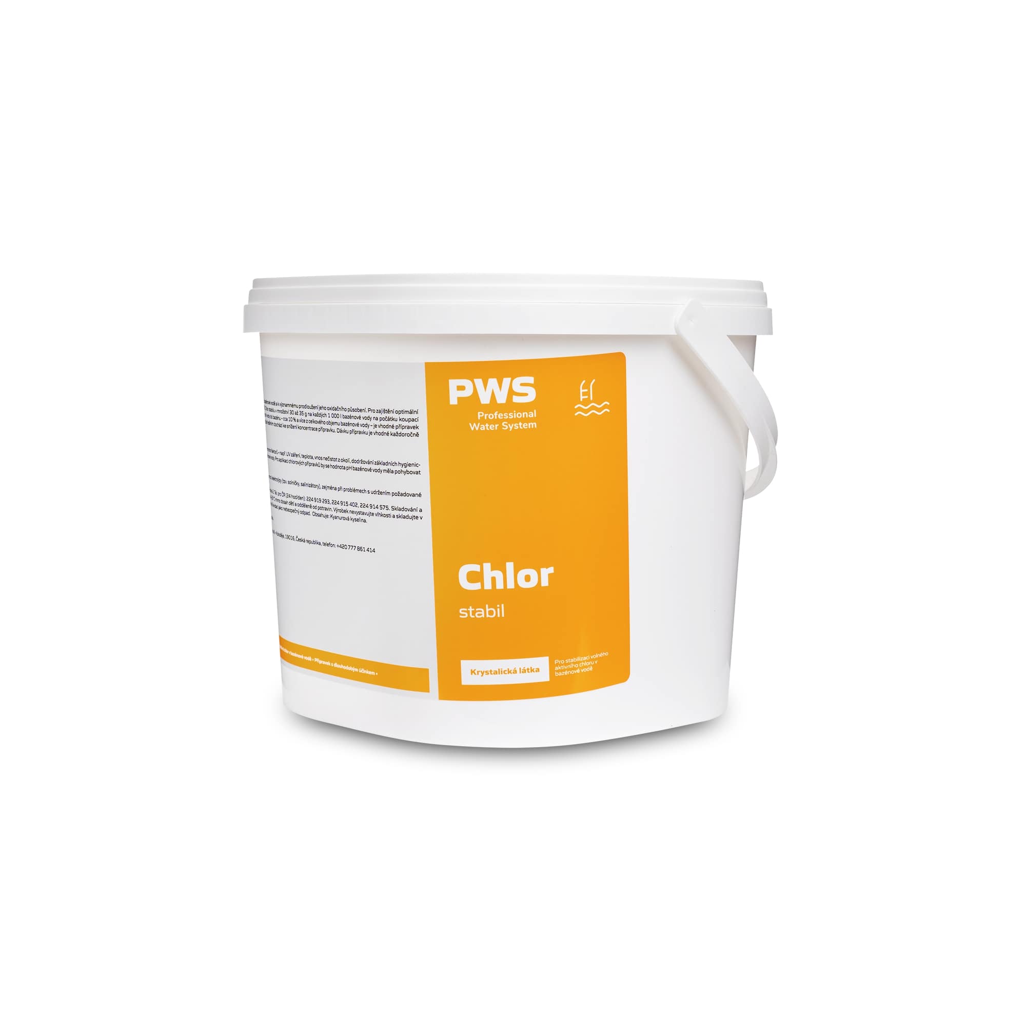 Levně PWS - Professional Water System Chlor stabil pro stabilizaci chloru v bazénu 3 kg
