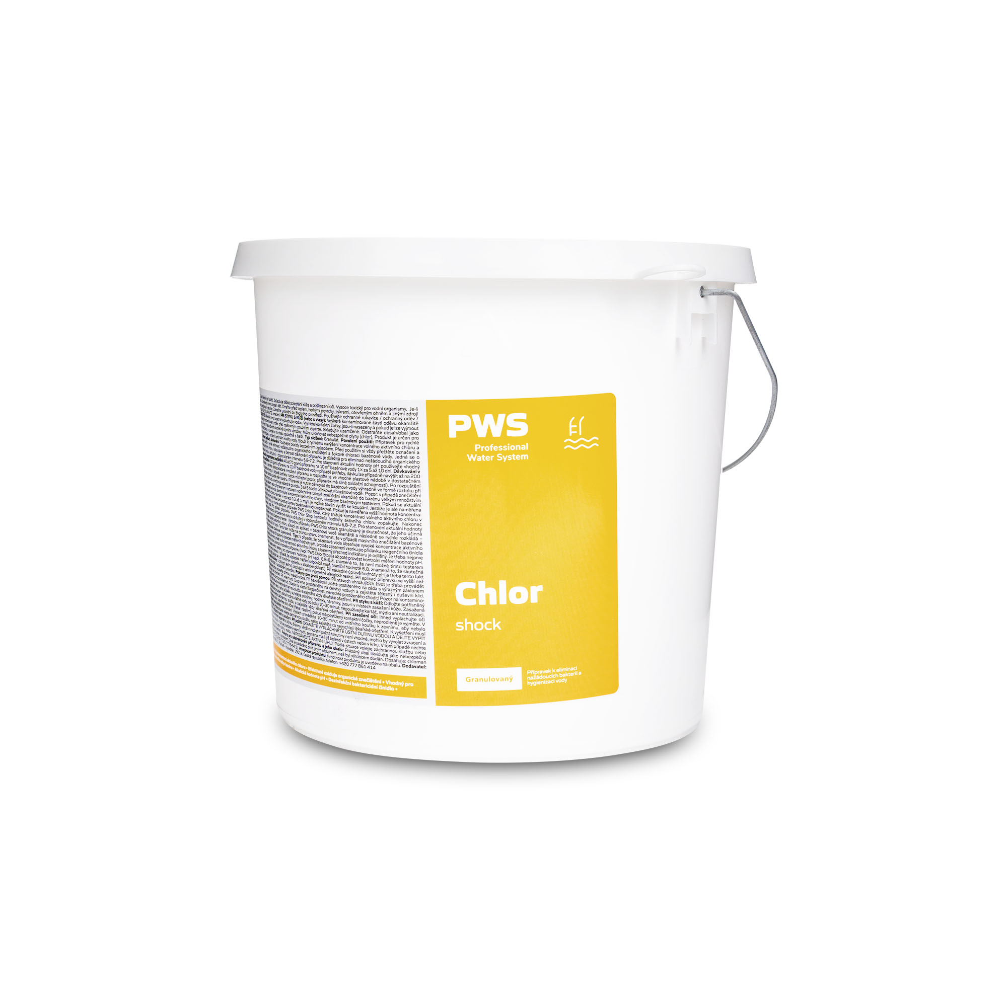 PWS - Professional Water System Chlorový granulát rychlorozpustný 3kg