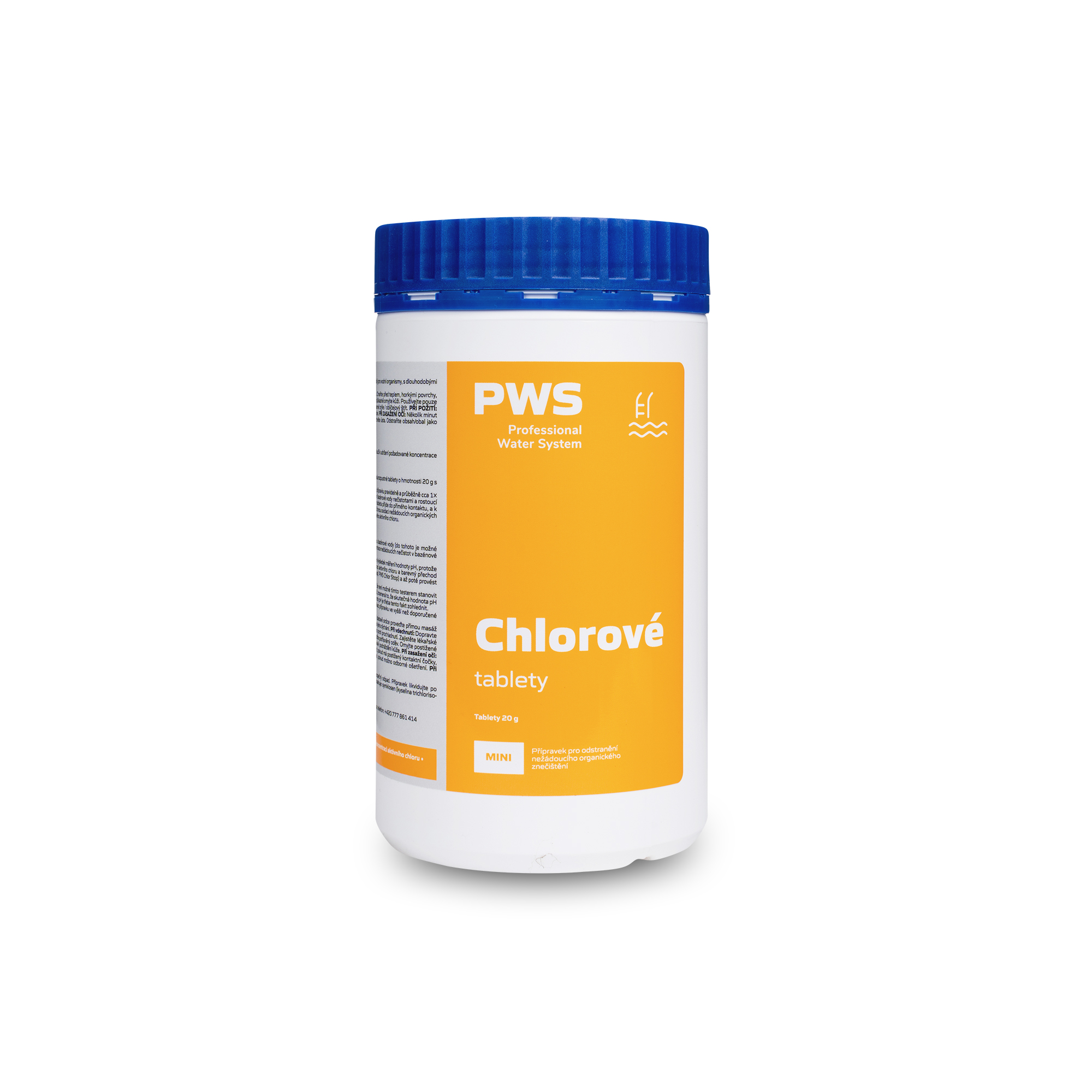 PWS - Professional Water System Chlorové tablety pomalurozpustné 20g 2kg