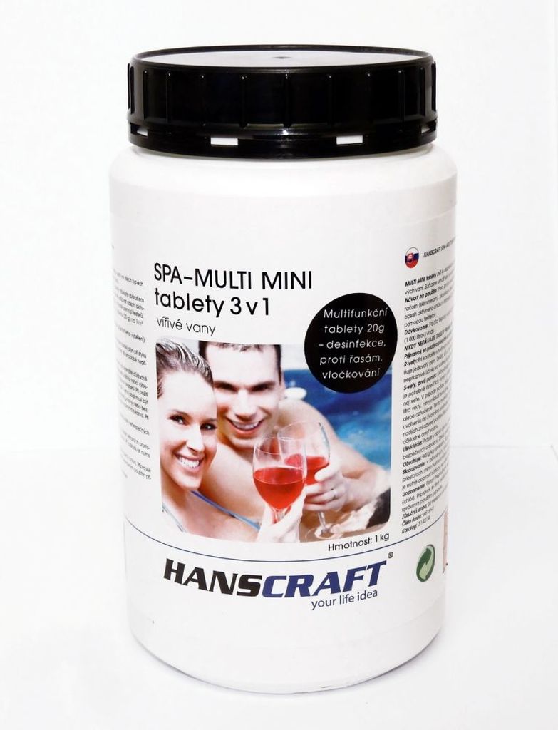 Levně HANSCRAFT SPA - MULTI MINI tablety 3v1 - 1 kg