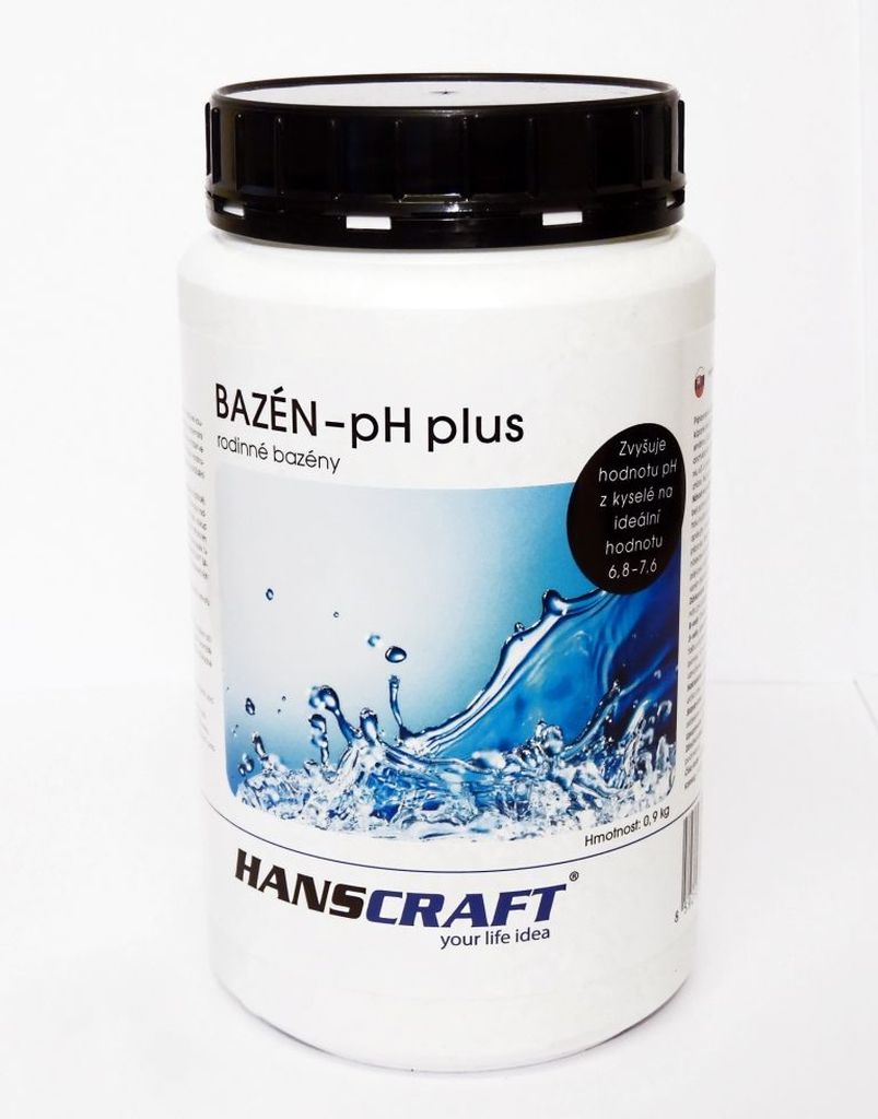 Levně HANSCRAFT BAZÉN - pH plus - 0,9 kg