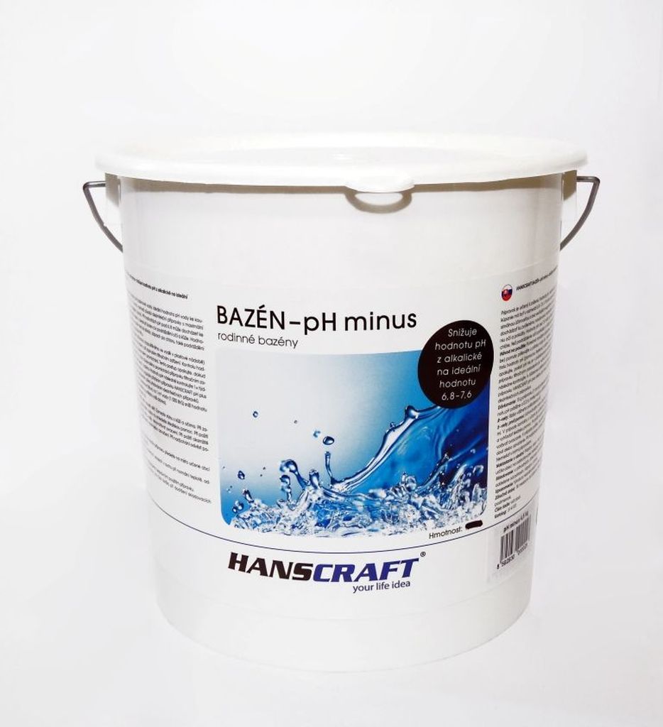 Levně HANSCRAFT BAZÉN - pH minus - 4,5 kg