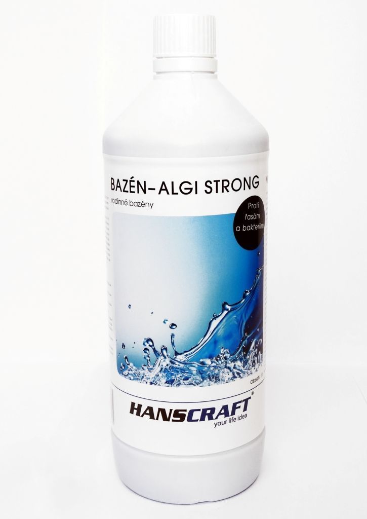 Levně HANSCRAFT BAZÉN - ALGI STRONG - 1 l