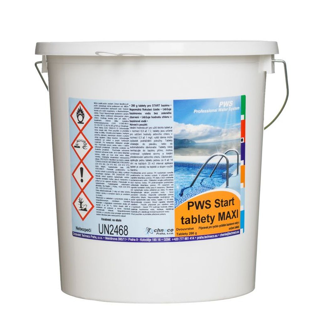 PWS - Professional Water System Duo tablety do bazénu 10kg