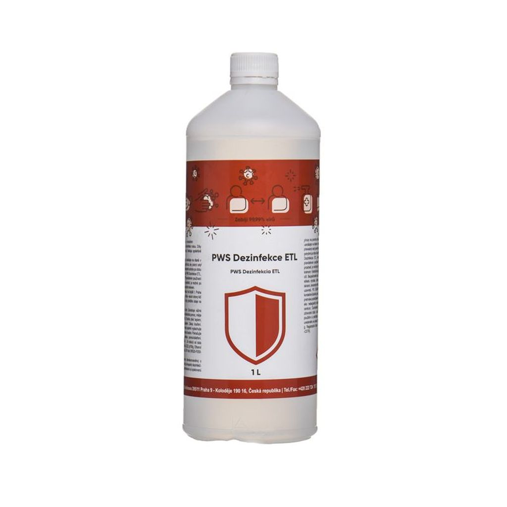 PWS - Professional Water System Dezinfekce ETL, virocid, 1 l