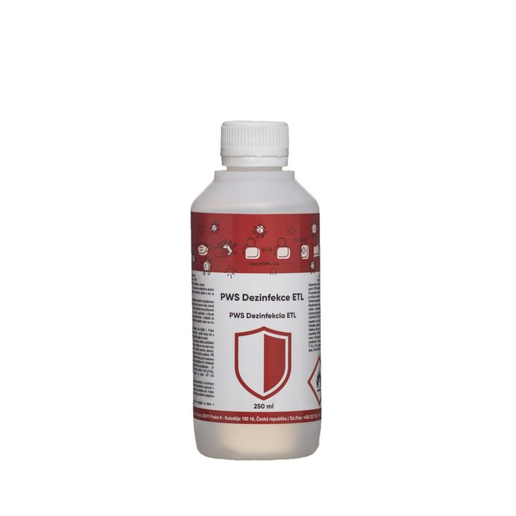 PWS - Professional Water System Dezinfekce ETL, virocid, 0,25 l