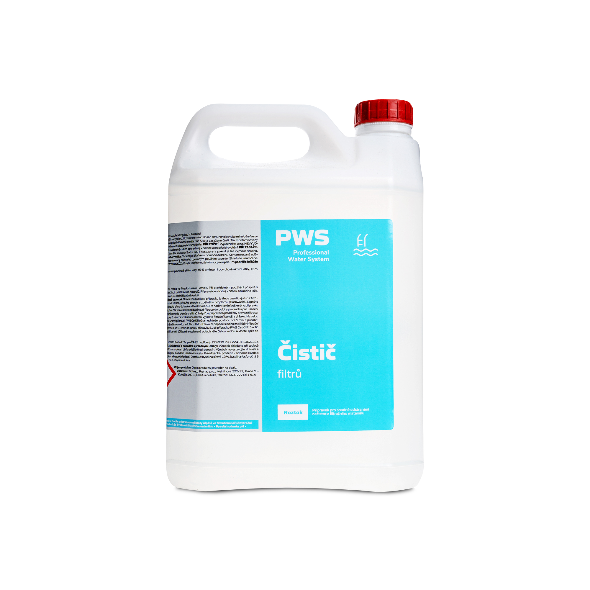 Levně PWS - Professional Water System Čistič filtrů 5l ADR