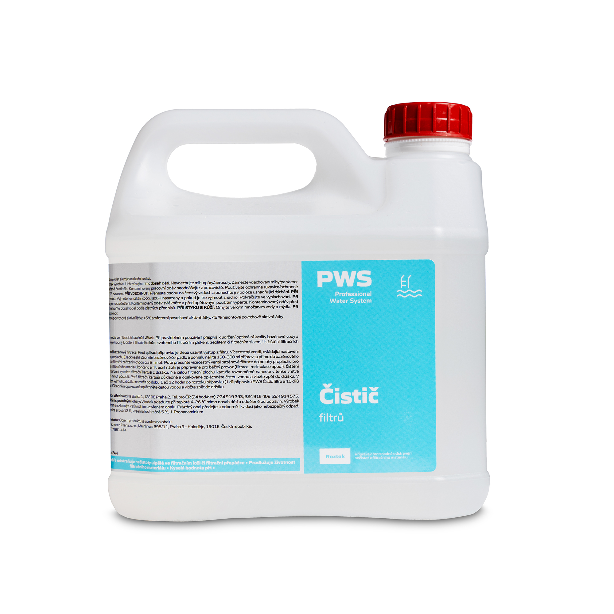 Levně PWS - Professional Water System Čistič filtrů 3l
