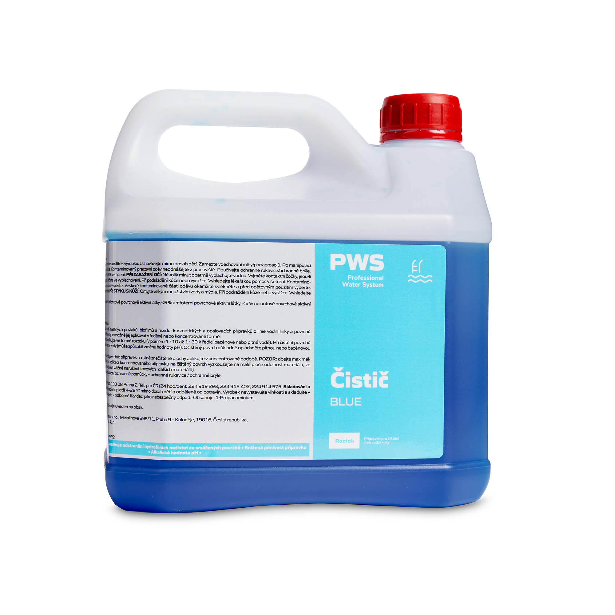 PWS - Professional Water System Čistič blue 3l