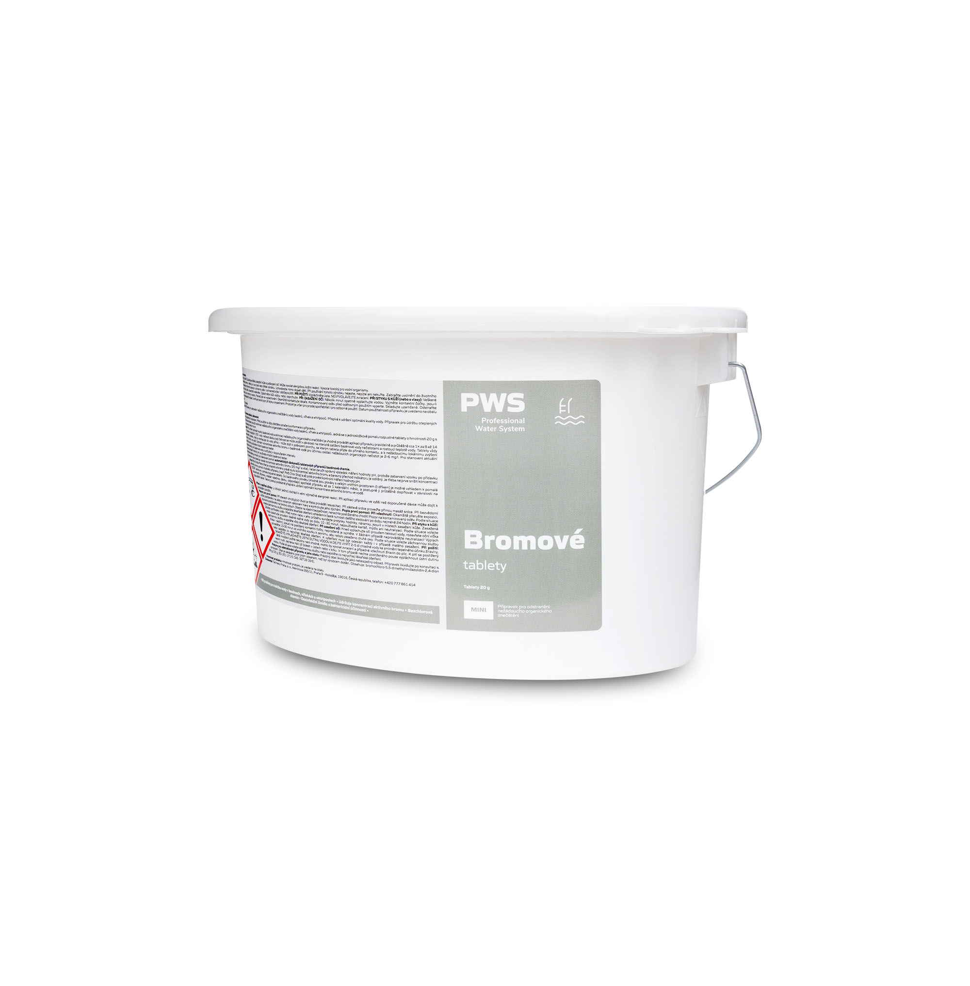PWS - Professional Water System Bromové tablety do bazénu 5 kg