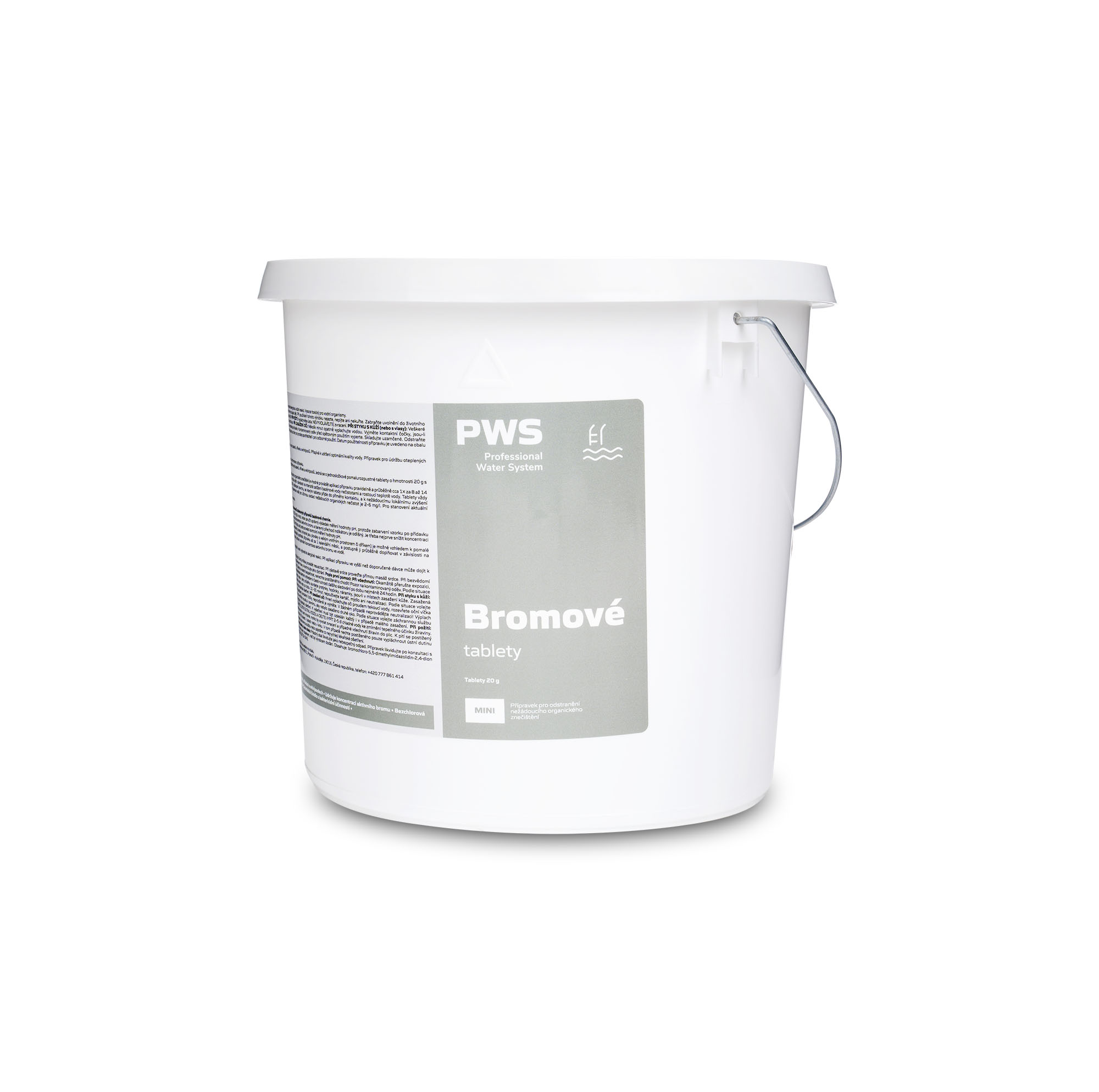 PWS - Professional Water System Bromové tablety do bazénu 3 kg