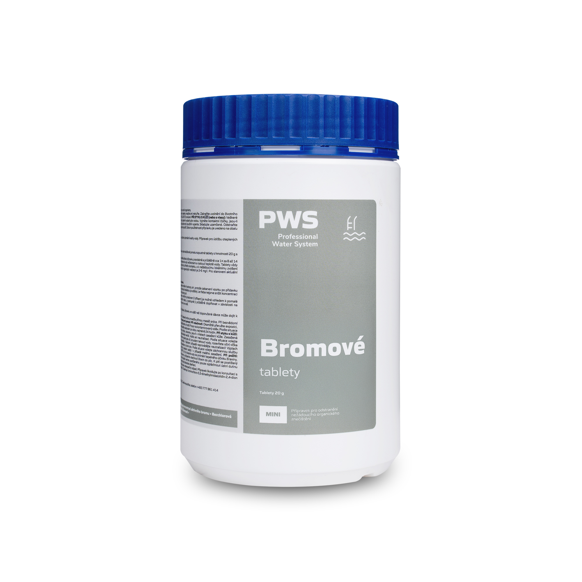 PWS - Professional Water System Bromové tablety do bazénu 2 kg