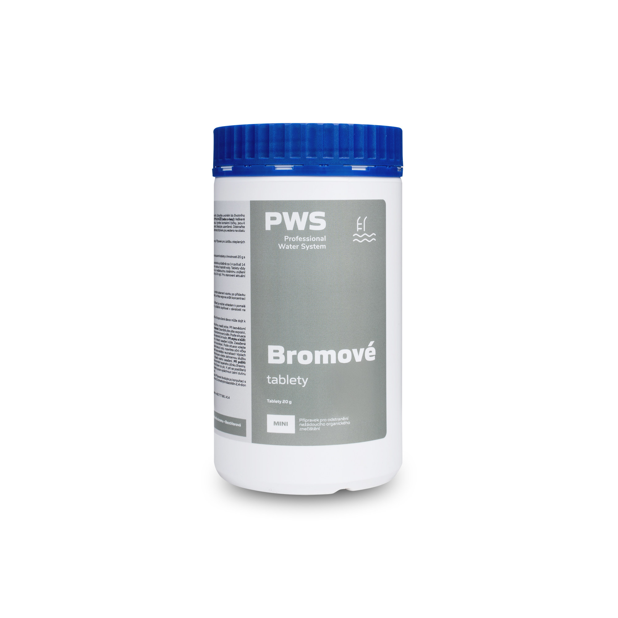 PWS - Professional Water System Bromové tablety do bazénu 0,8 kg