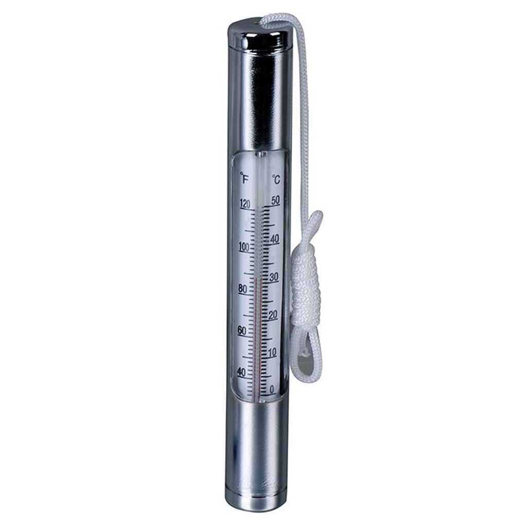 Levně PWS - Professional Water System Bazénový teploměr nerez, neplovoucí