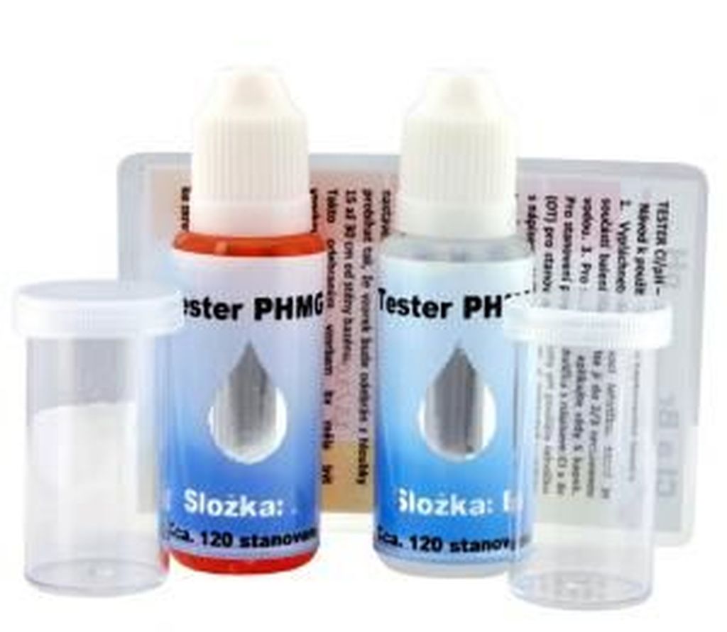 PWS - Professional Water System Bazénový kapkový tester PHMG - GUA