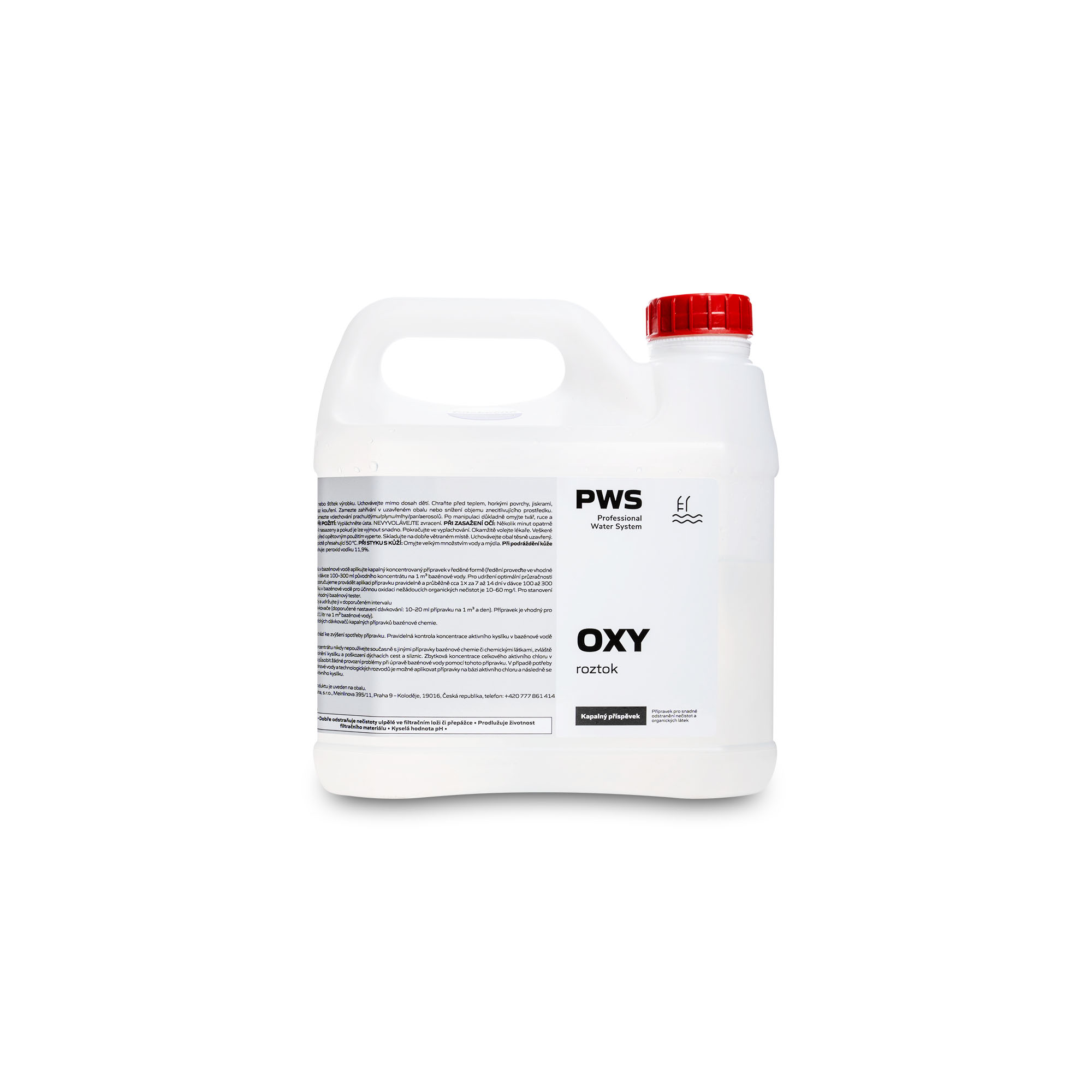 PWS - Professional Water System PWS OXY roztok 2l