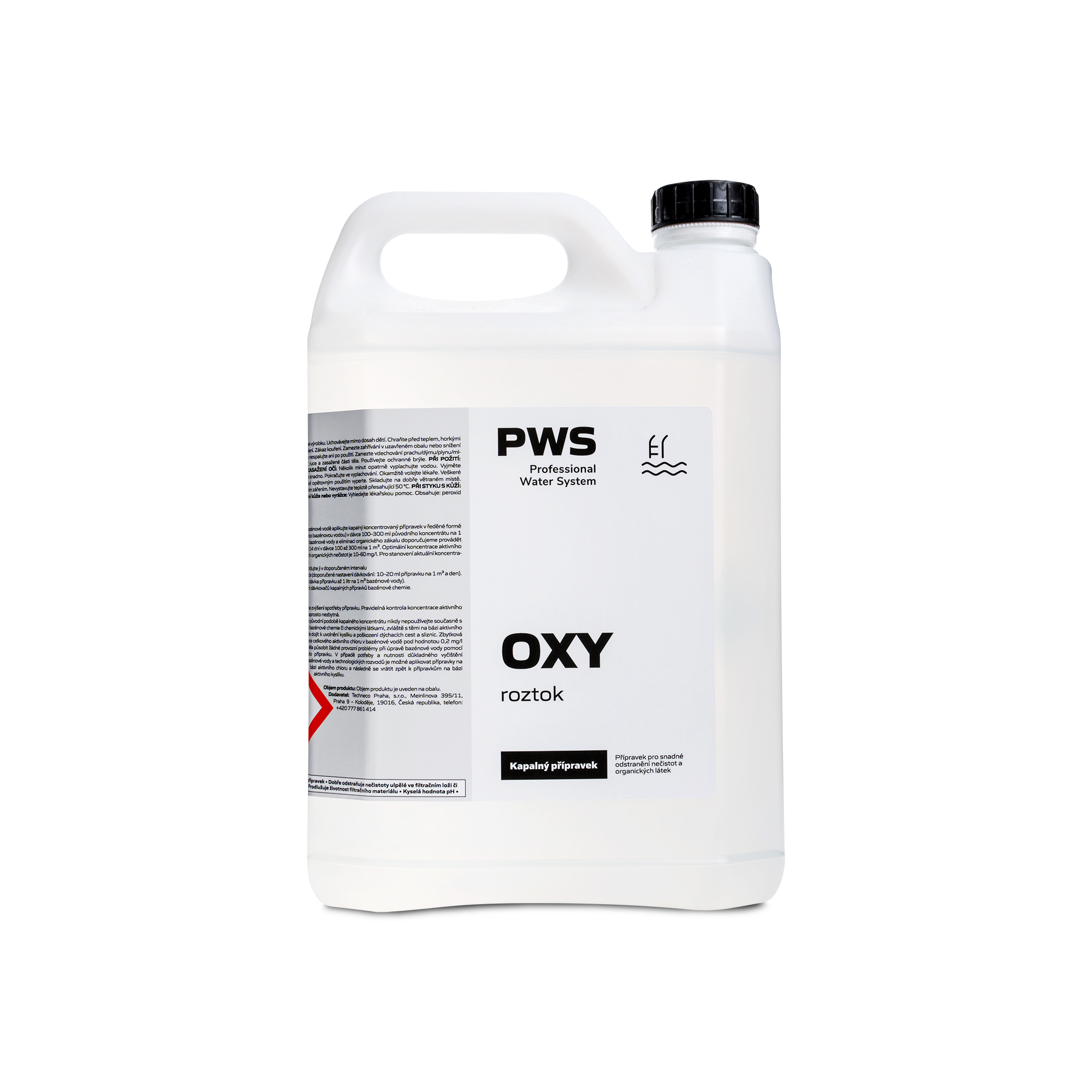 PWS - Professional Water System PWS OXY roztok 5l