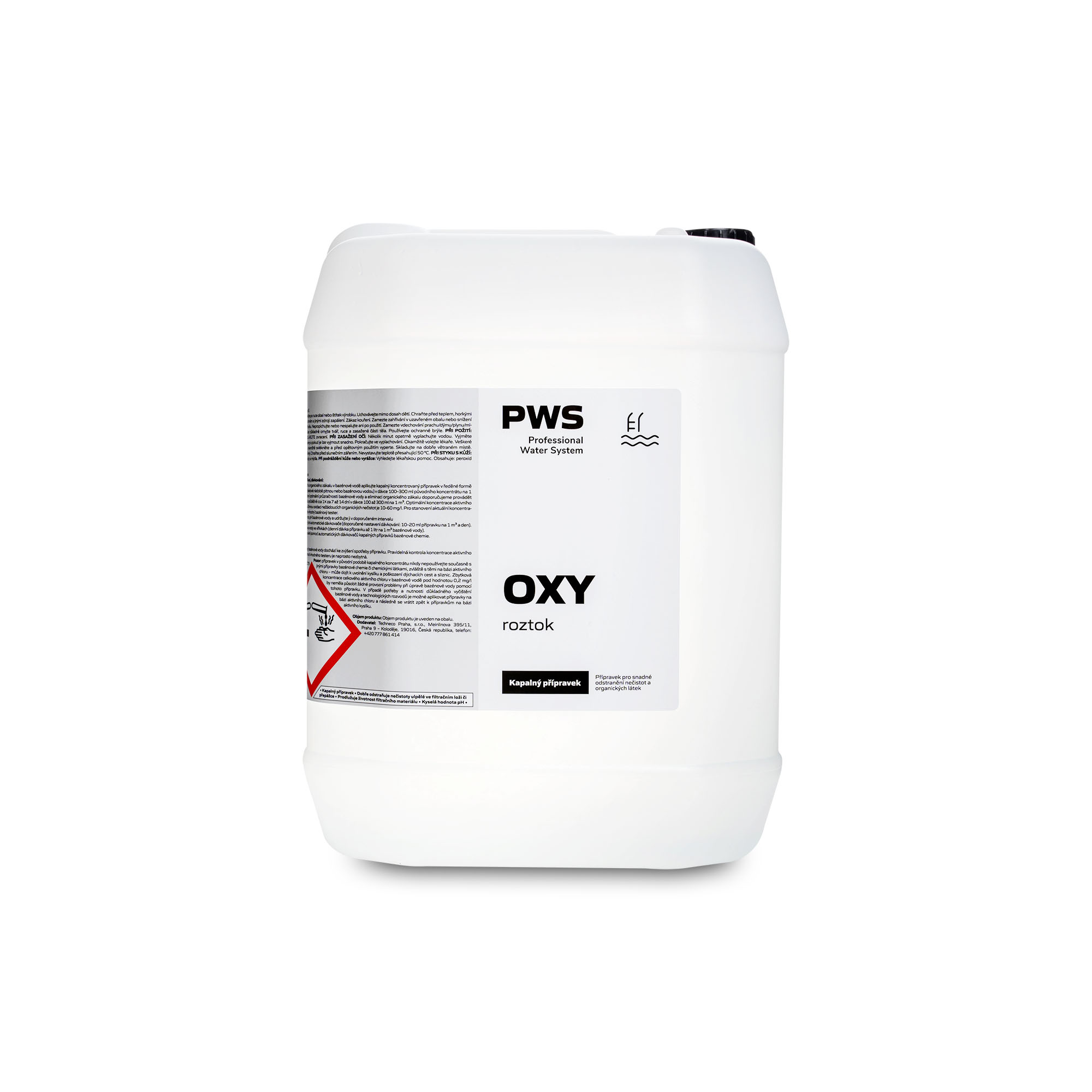 PWS - Professional Water System PWS OXY roztok 10l ADR