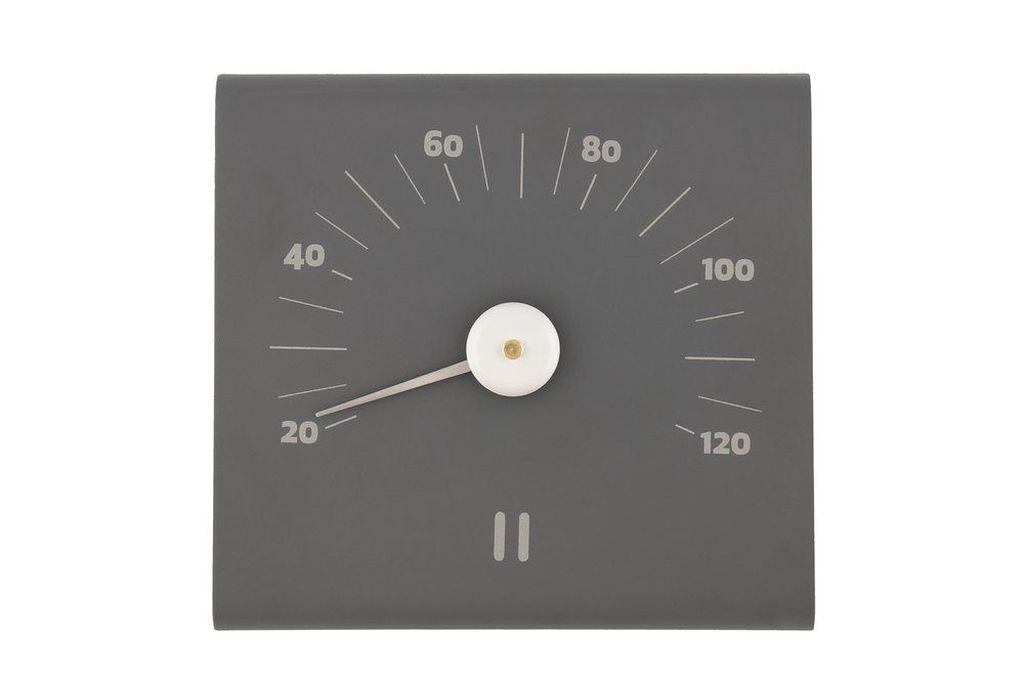 HANSCRAFT RENTO Teploměr do sauny AL - šedý