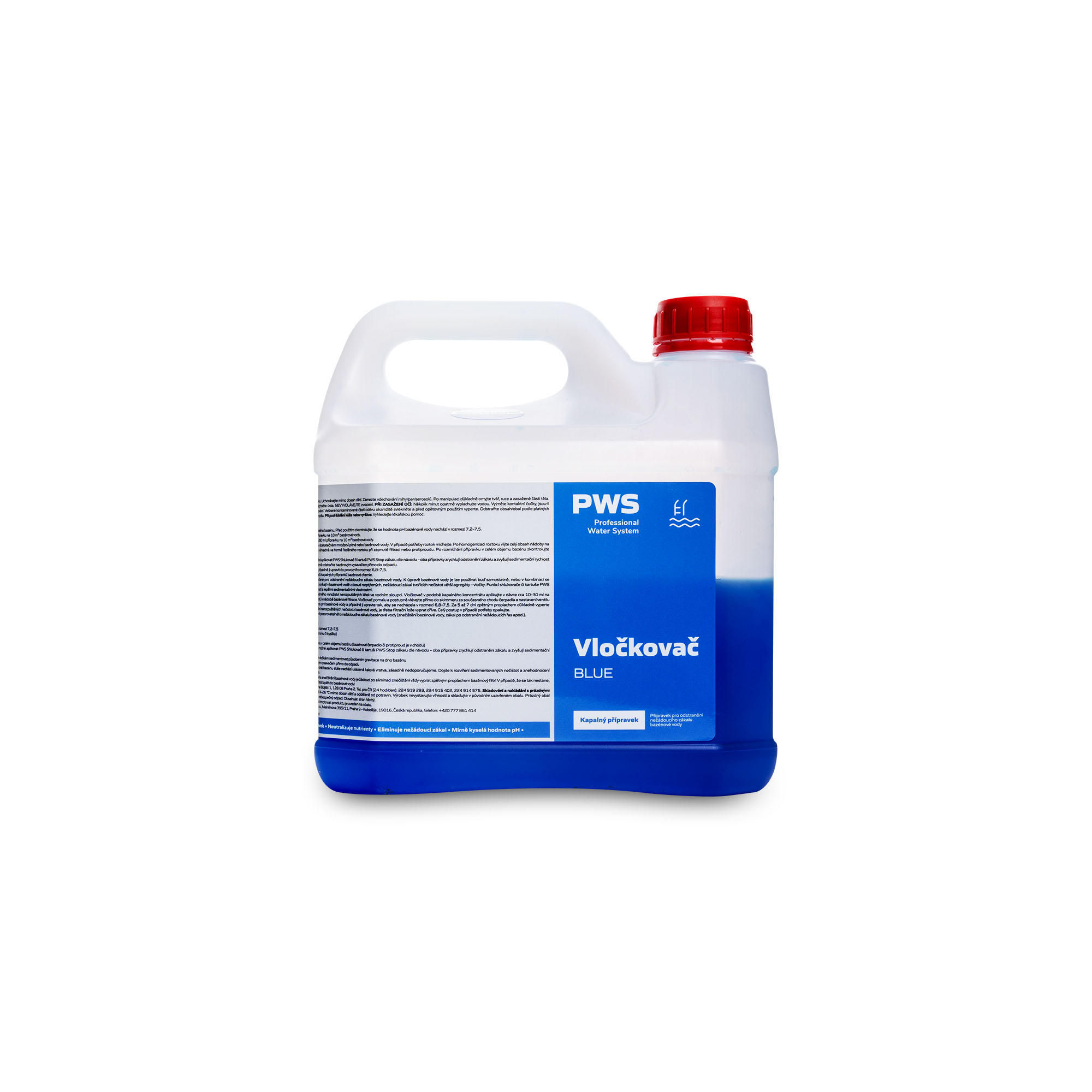 Levně PWS - Professional Water System Vločkovač Blue 2l