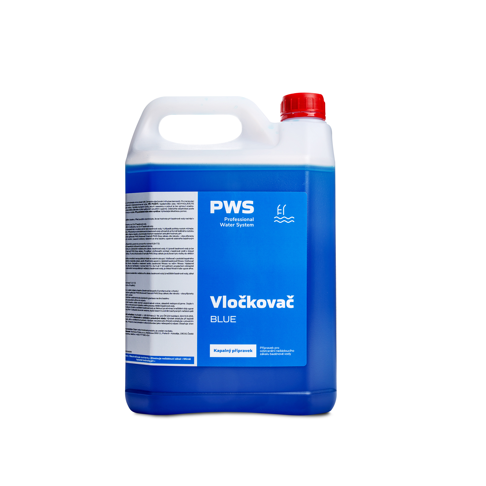 Levně PWS - Professional Water System Vločkovač Blue 5l