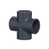 PVC tvarovka Kříž 90° 75 až 315 mm, 4x lepený spoj