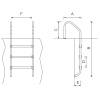 19447 7 bazenove schudky 3 stupne standard into concrete salt aisi 316