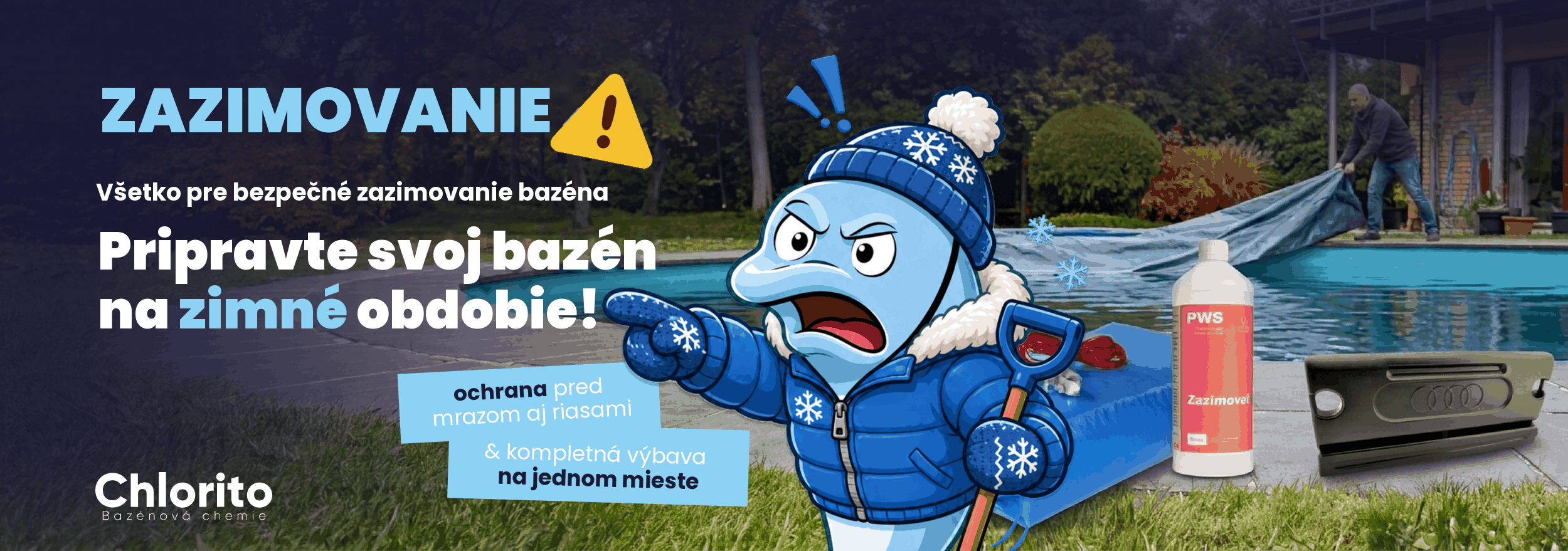 Zazimovanie bazéna