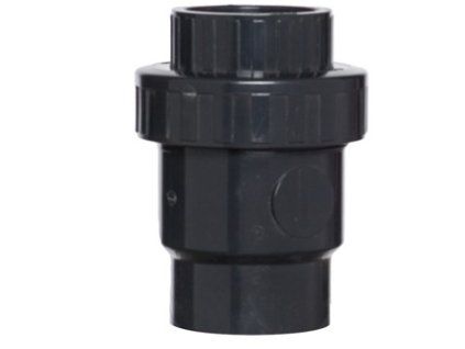 PVC spätná klapka bez pružiny 75mm