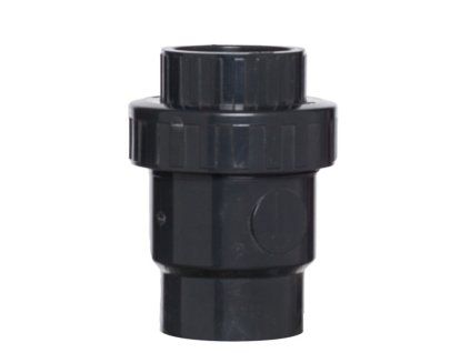 PVC spätná klapka bez pružiny 63mm