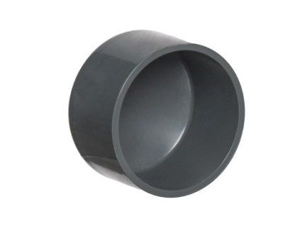 PVC tvarovka zátka, 75mm