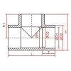 15193 3 pvc tvarovka t kus 125 mm 90