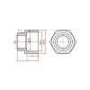 15529 1 pvc tvarovka prechodka vnejsi zavit 20mm x 1 2
