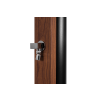 20552 5 solarni sprcha natur teak s oplachem nohou