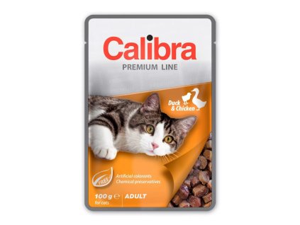 calibra cat adult duck chicken